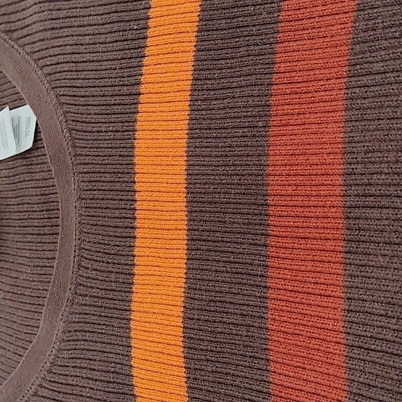 Villagers women's brown and orange sweater Size: XL - Picture 4 of 6